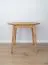 Table ronde Erdre 07 de 90 cm de diamètre, plateau de 2 cm, en chêne huilé, bois massif de chêne, 90 x 90 x 74,5 cm, esthétique et minimaliste
