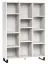 Bibliothèque Chiflero 49 blanc | 158 x 112 x 38 cm | Design moderne et harmonieux