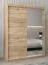 150 cm de large Armoire avec 5 casiers et 2 portes | Couleur: Chêne Sonoma Abbildung