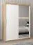 150 cm de large Armoire avec 5 casiers et 2 portes | Couleur: Chêne Sonoma / Blanc Abbildung