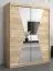 150 cm de large Armoire avec 5 casiers et 2 portes | Couleur: Chêne Sonoma Abbildung