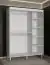Armoire à 10 compartiments Jotunheimen 43, couleur : blanc - dimensions : 208 x 180,5 x 62 cm (h x l x p), avec suffisamment d'espace de rangement