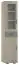 Vitrine Ciomas 30, couleur : Chêne de Sonoma / gris - Dimensions : 190 x 40 x 40 cm (H x L x P)