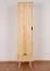 Armoire en pin massif naturel Aurornis 02 | 200 x 50 x 60 cm | Design moderne et grande capacité