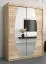 150 cm de large Armoire avec 5 casiers et 2 portes | Couleur: Chêne Sonoma Abbildung