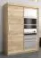 150 cm de large Armoire avec 5 casiers et 2 portes | Couleur: Chêne Sonoma Abbildung