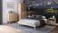 Lit double Engordany 11 | Hêtre massif laqué | 180 x 200 cm | Design épuré | Finition haut de gamme
