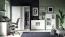 Chambre d'adolescent - Armoire, Couleur: Blanc - Dimensions: 200 x 151 x 62 cm (H x L x P)