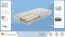 Matelas Economic Classic Memory 80 x 190 cm | Mousse à mémoire de forme | Soutien H3 | Housse lavable