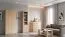 Armoire penderie Kiunga 13 | 2 portes | Finition hêtre | 200 x 82 x 60 cm | Design moderne