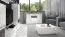 Table basse Garim 42, couleur : blanc brillant - 90 x 90 x 36 cm (L x P x H)