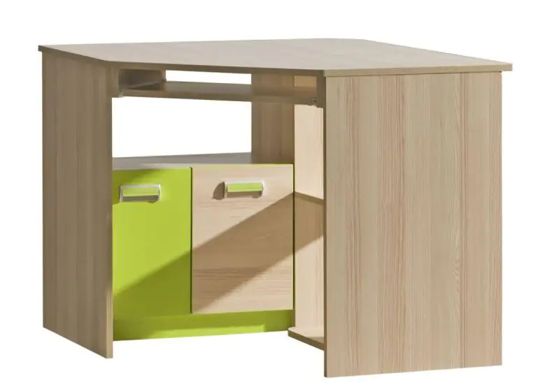 Bureau pour enfant Vert avec tiroir à clavier Abbildung