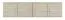Elément supérieur pour armoire / penderie Pamulang 16 portes battantes, couleur : Chêne de Sonoma - Dimensions : 50 x 200 x 60 cm (H x L x P)