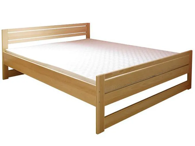 Cadre de lit pour enfants / Lit pour enfant 140 x 200 cm | Bois massif: Hêtre | Laqué Naturel Abbildung
