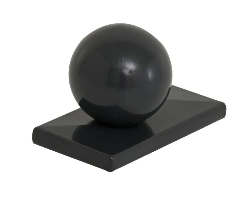 Capuchon en aluminium avec bille pour Mod. P & A, Couleur: anthracite