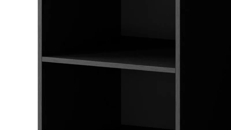 Tablettes pour armoire Bainton, lot de 4, en noir