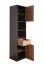 Armoire de la chambre des jeunes Sprimont 05, couleur : gris / chêne - Dimensions : 195 x 45 x 40 cm (H x L x P)