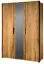 155 cm de large Armoire avec 3 portes | Couleur: Naturel Abbildung