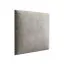 Panneaux rembourrés, lot de 10, Couleur : Gris, Revêtement : Velours, dimensions : 30 x 30 cm