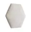 Panneaux rembourrés, lot de 10, Couleur : Beige, Revêtement : Velours, dimensions : 35 x 40,5 cm