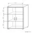 Bureau complet - Set B Cianjur, 7 pièces, Couleur : Chêne / Blanc