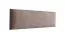 Panneaux rembourrés, lot de 10, couleur : marron, revêtement : velours, dimensions : 38 x 15 cm