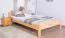 Lit double Easy Premium Line K4 surdimensionné | 160 x 220 cm | Hêtre massif naturel | Design moderne