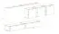 Meuble-paroi moderne avec cinq portes Kongsvinger 49, Couleur : Chêne Wotan / Blanc brillant - Dimensions : 150 x 340 x 40 cm (H x L x P), avec suffisamment d'espace de rangement