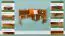 Banc d'angle en pin massif, couleur chêne rustique Junco 244 - Dimensions : 85 x 111 x 151,50 cm (H x L x P)