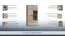 Vitrine Gabes 01, couleur : chêne Sonoma - 158 x 80 x 37 cm (h x l x p)