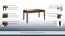 table de salle à manger extensible "Lopar" 32, couleur : noyer / noir, partiellement massif - Dimensions : 160 - 250 x 90 cm (L x P)