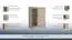 Commode "Temerin" couleur chêne Sonoma 05 - Dimensions : 138 x 110 x 42 cm (H x L x P)