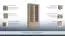 Vitrine "Temerin" couleur chêne Sonoma 17 - Dimensions : 195 x 90 x 42 cm (h x l x p)