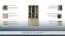 Vitrine "Kontich" 02, couleur : chêne Sonoma - Dimensions : 212 x 110 x 42 cm (h x l x p)