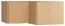 Pièce jointe pour l'armoire d'angle Patitas, couleur : chêne - Dimensions : 45 x 102 x 104 cm (H x L x P)