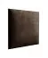 Panneaux rembourrés, lot de 10, Couleur : Brun foncé, Revêtement : Velours, dimensions : 38 x 40 cm