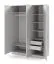 Tiroirs pour armoire Edegem 02 / 2 pièces / Couleur : gris platine