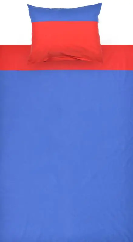 Enfants - Parure de lit 2 pièces - Couleur:Bleu/Rouge