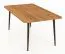 Table basse Rolleston 07, bois de hêtre massif huilé - Dimensions : 110 x 60 x 48 cm (L x P x H)