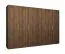 Penderie / Armoire à portes battantes / Couleur : Noyer / Poignées : Dorées / 4 compartiments / 3 mètres de large / 4 tringles à vêtements / Système de fermeture Soft-Close / 6 portes