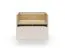 Table de chevet / Couleur : Beige / Chêne Cremona / 1 tiroir / incl. éclairage LED / 1 compartiment / 53 x 40 x 43 cm / Fonction Push-to-open / Table de chevet / Pour chambre à coucher