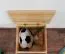 Coffre en pin massif, naturel 182 - Dimensions 50 x 54 x 46 cm (H x L x P)