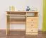Bureau en bois de pin massif, naturel Junco 189 - Dimensions 75 x 110 x 55 cm (H x L x P)