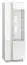 Vitrine Antioch 03, design : à droite, couleur : blanc brillant / gris clair - Dimensions : 201 x 69 x 40 cm (h x l x p), avec 2 portes et 10 compartiments