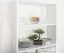 Étagère "Easy Meubles" S08, hêtre massif laqué blanc - 167 x 64 x 20 cm (h x l x p)