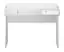 Table de toilette Sydfalster 05, Couleur : Blanc / Blanc brillant - Dimensions : 79 x 100 x 41 cm (H x L x P), avec 1 tiroir
