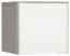 Attache pour armoire à une porte Bellaco 16, couleur : gris / blanc - Dimensions : 45 x 47 x 57 cm (H x L x P)