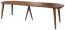 Table à manger ronde extensible Gorica 24 en chêne massif | Finition chêne rustique | 100-250 cm | Stabilité supérieure