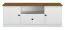 Salon complet - Set A Oulainen, 6 pièces, Couleur : Blanc / Chêne