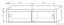 Elément supérieur pour armoire / penderie Sepatan 07 à portes coulissantes, couleur : Wenge / Chêne de Sonoma - Dimensions : 40 x 150 x 60 cm (H x L x P)